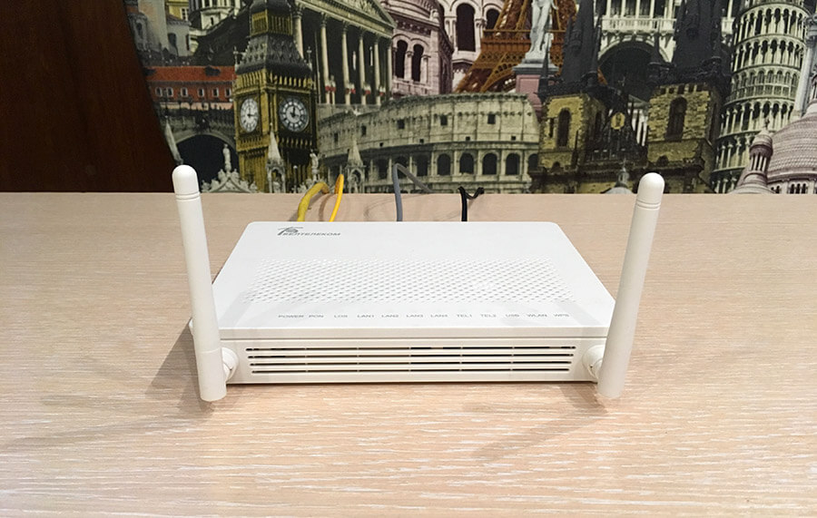 Внешний вид модема Huawei EchoLife HG8245H-256M