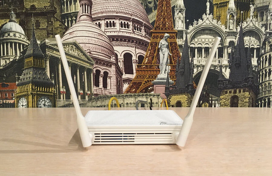 Внешний вид модема Huawei EchoLife HG8245H5