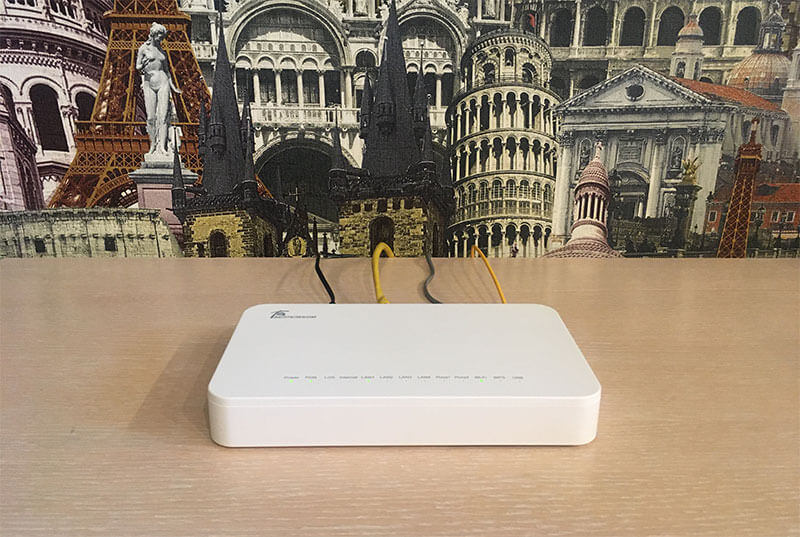 Внешний вид модема ZTE ZXHN F609