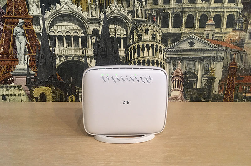 Внешний вид модема ZTE ZXHN H267N