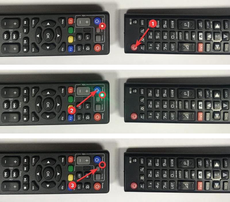 Программирование кнопок на пульте интерактивной приставки ZALA