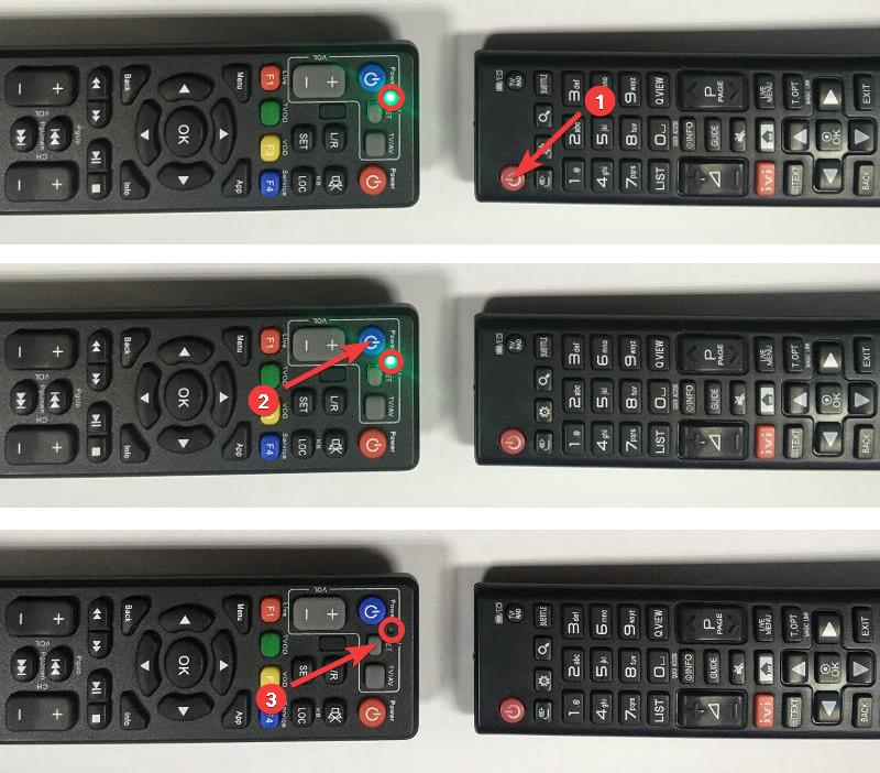 Программирование кнопок на пульте интерактивной приставки ZALA