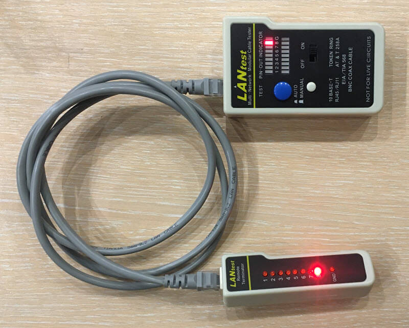 Тестер для проверки витой пары